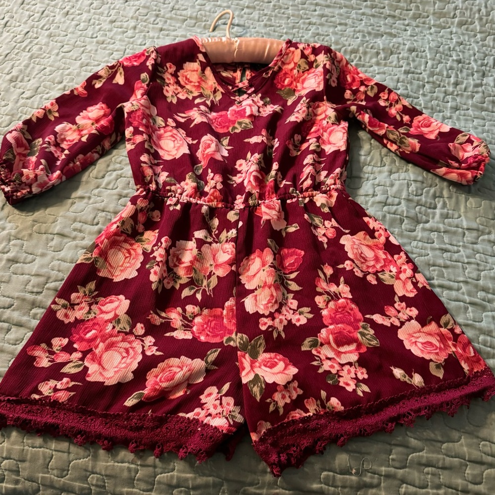 Girl’s size 10/12 romper dress